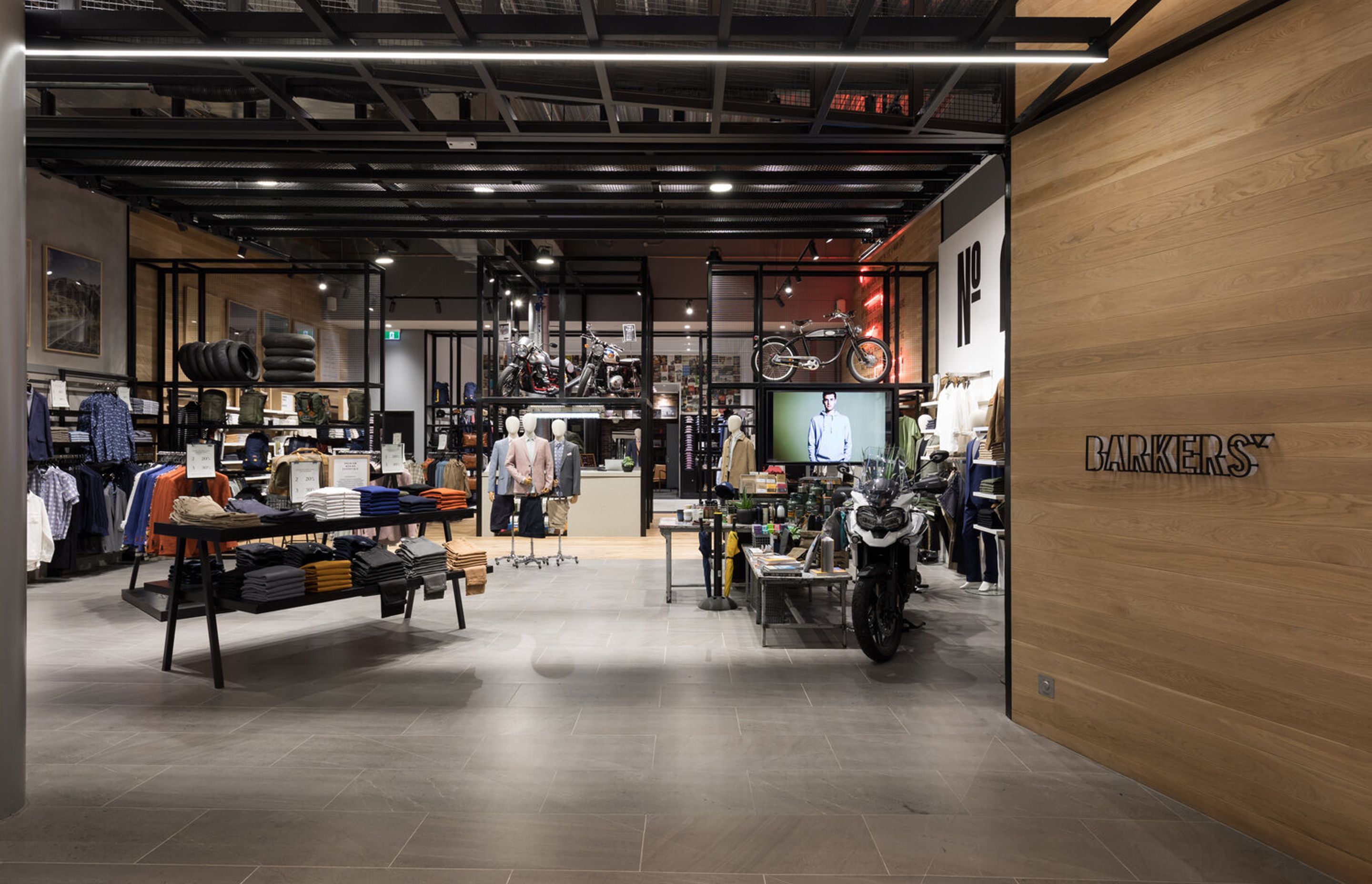 Barkers menswear best sale