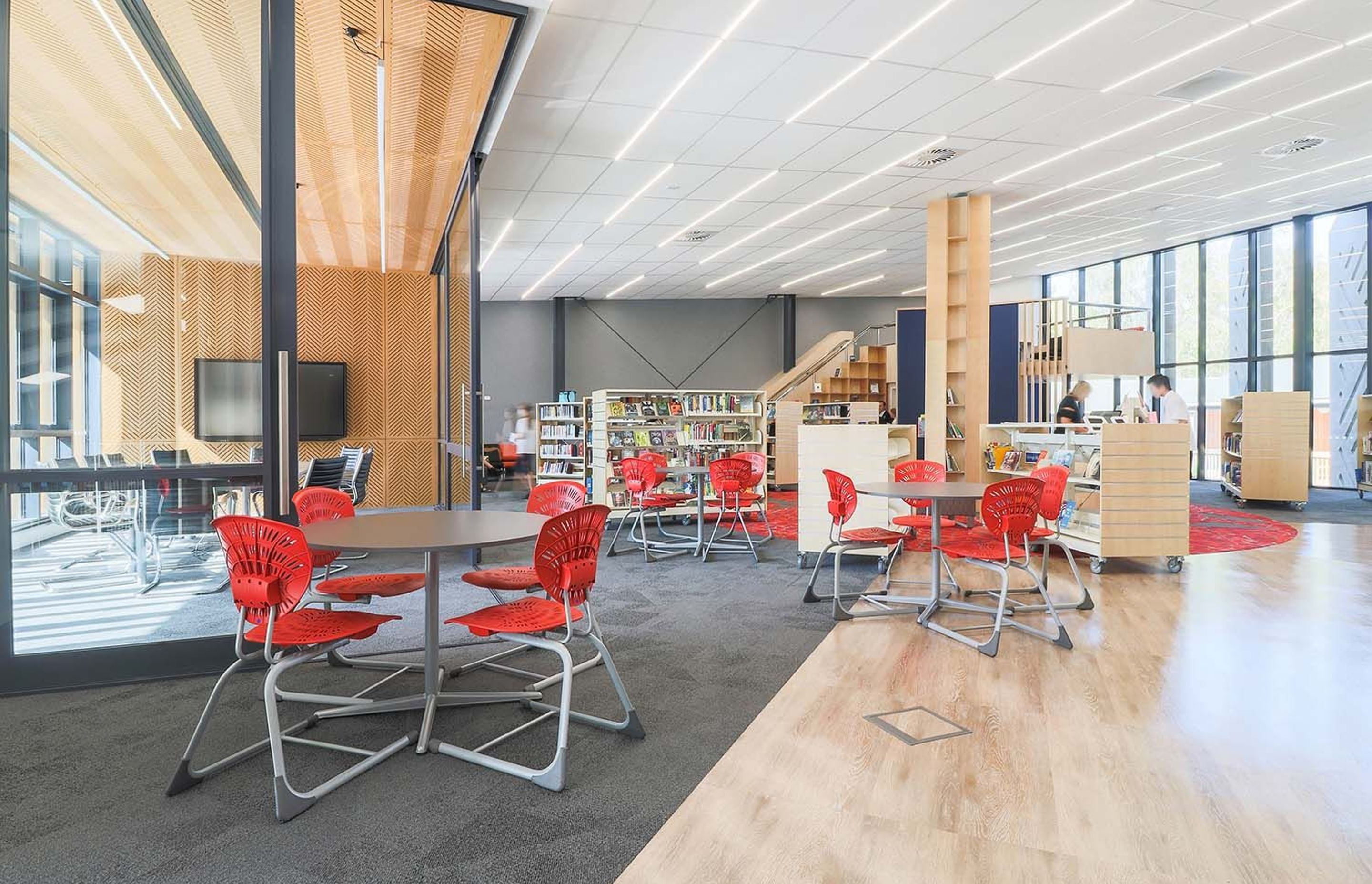 Pinehurst School Library Albany by Fat Parrot Architecture ArchiPro NZ