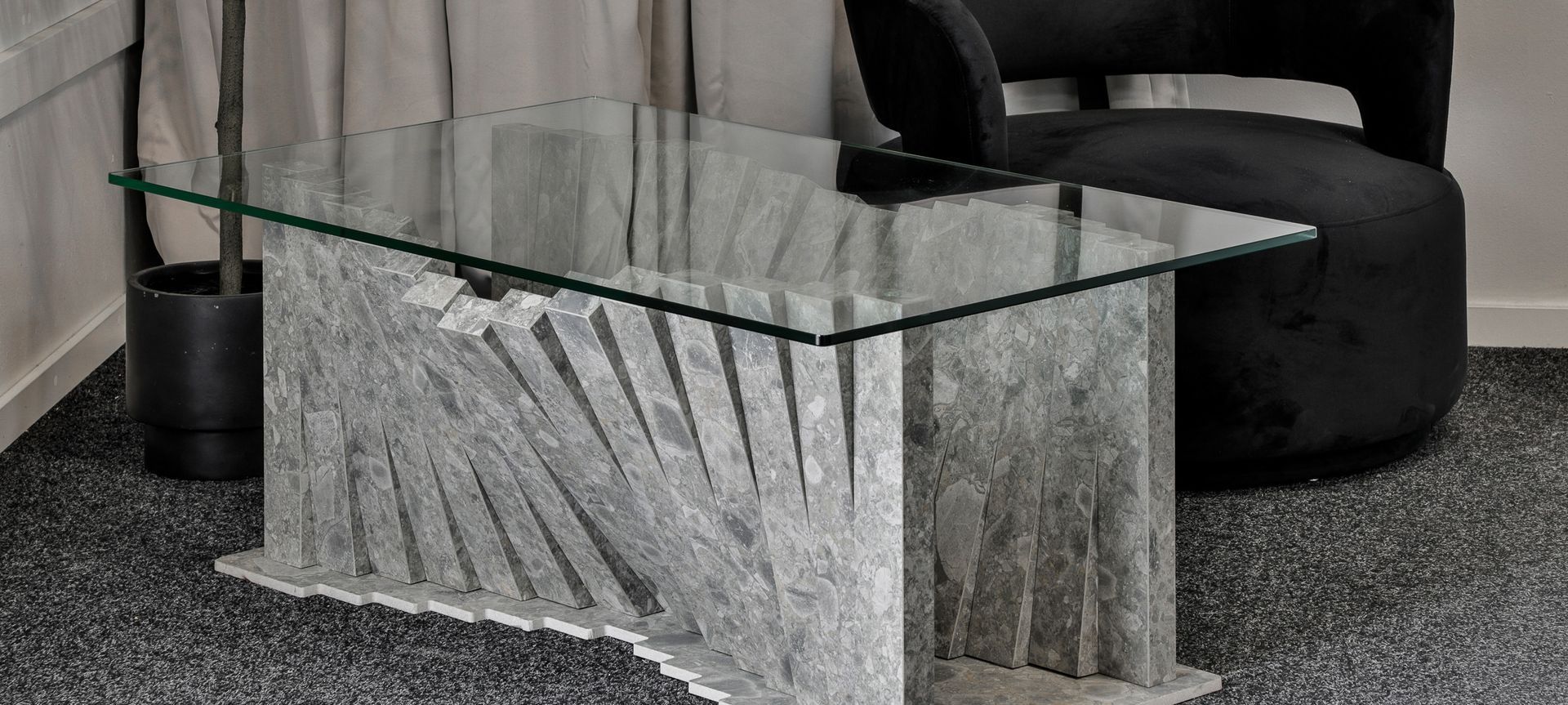 A Piece of Pietra Kode Furniture Celebrates the New Dekton Collection
