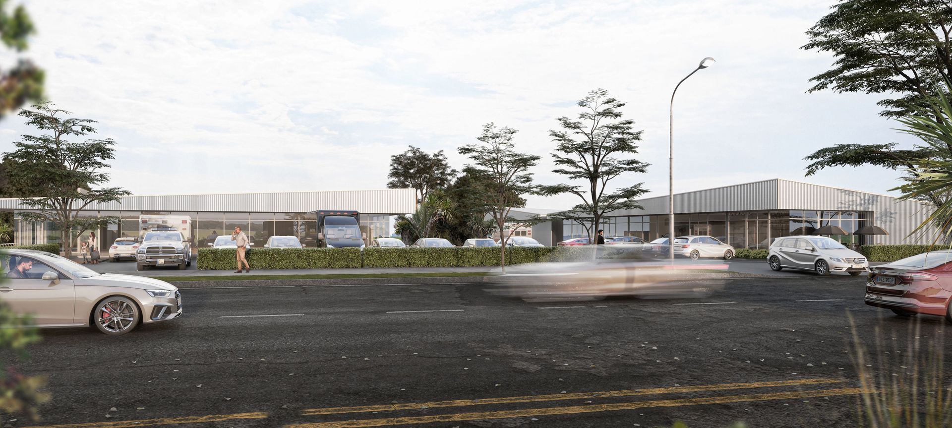 Lockerbie Commercial Village by Archistudio ArchiPro NZ