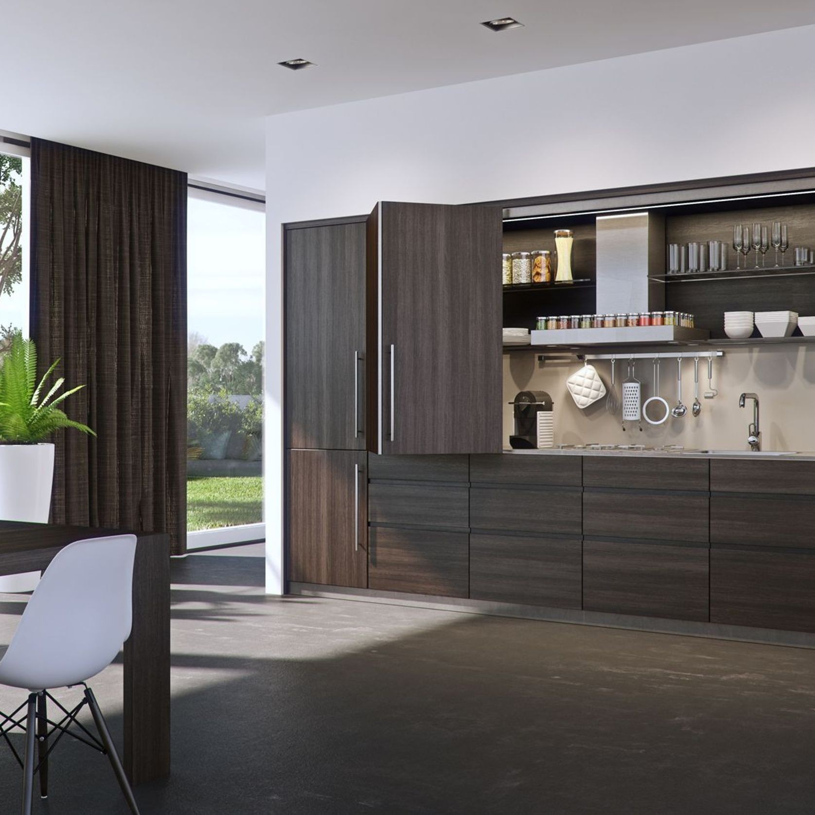 HAWA Concepta Bi-Fold Cabinetry System gallery detail image