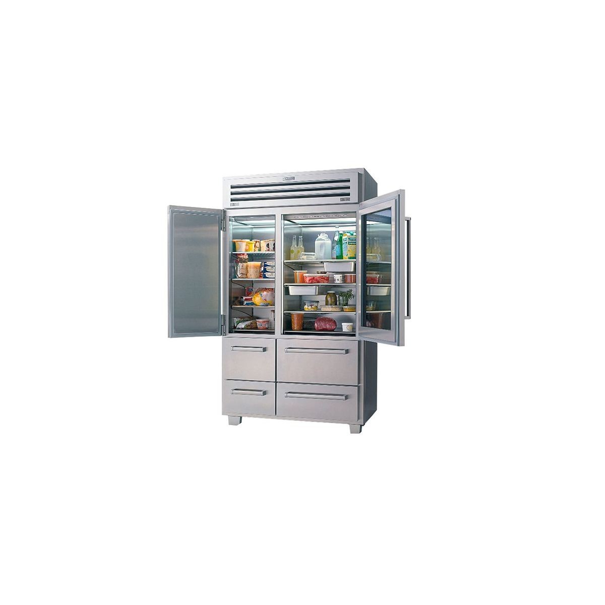 Sub zero pro 48 shop with glass door