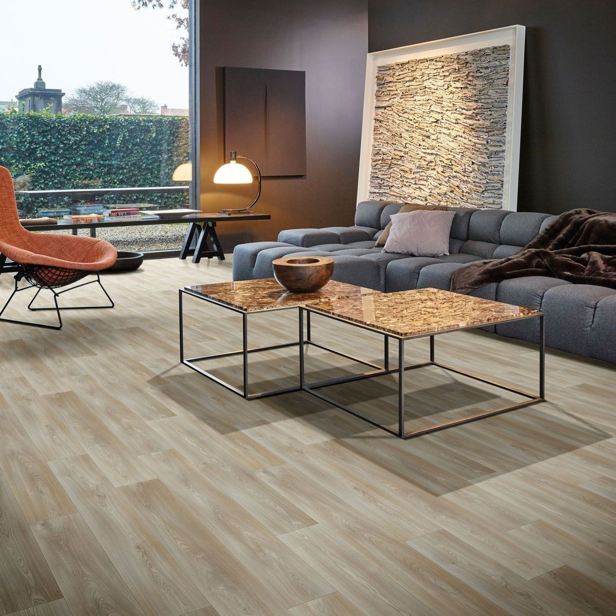 Cushioned vinyl outlet flooring