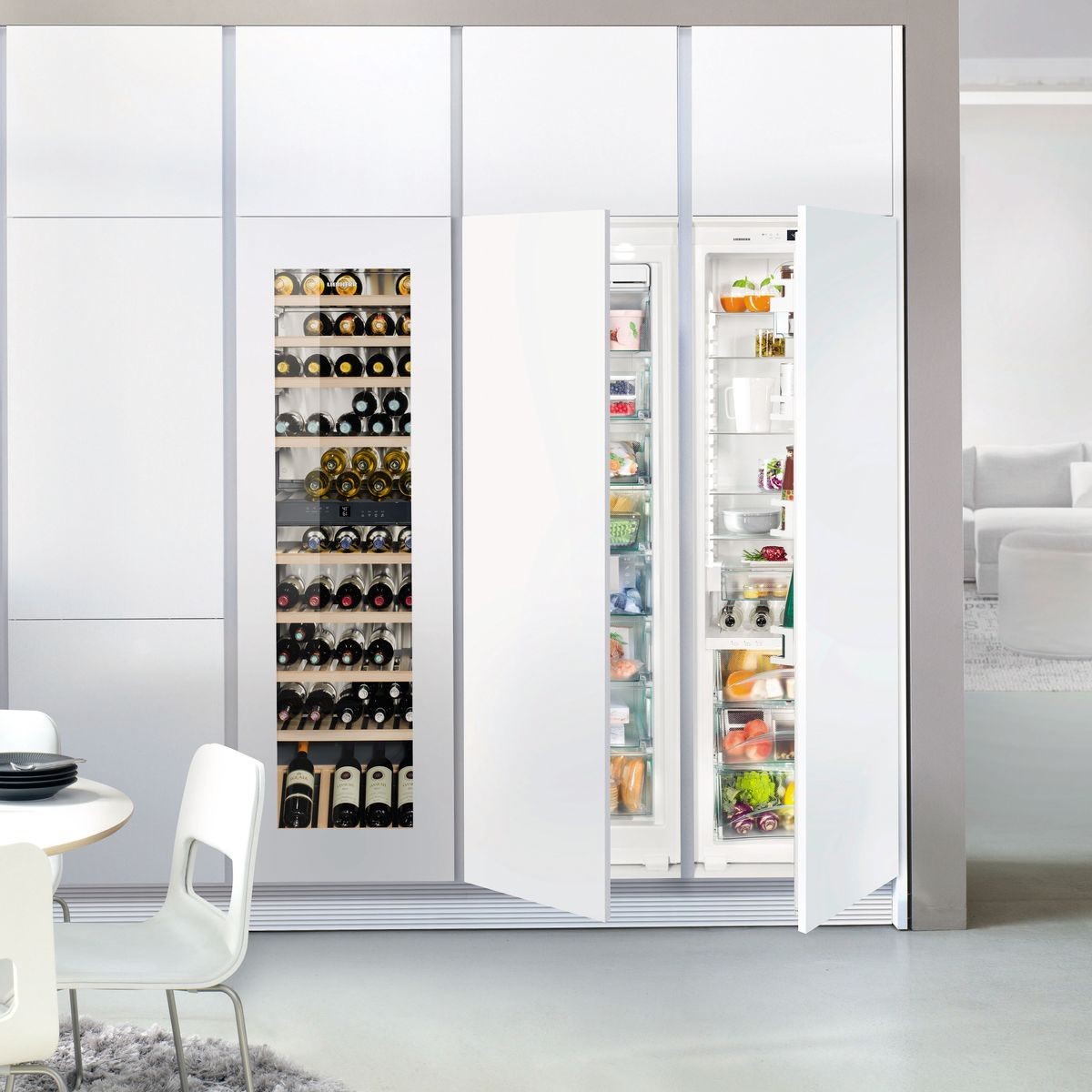 Liebherr dual zone wine fridge on sale