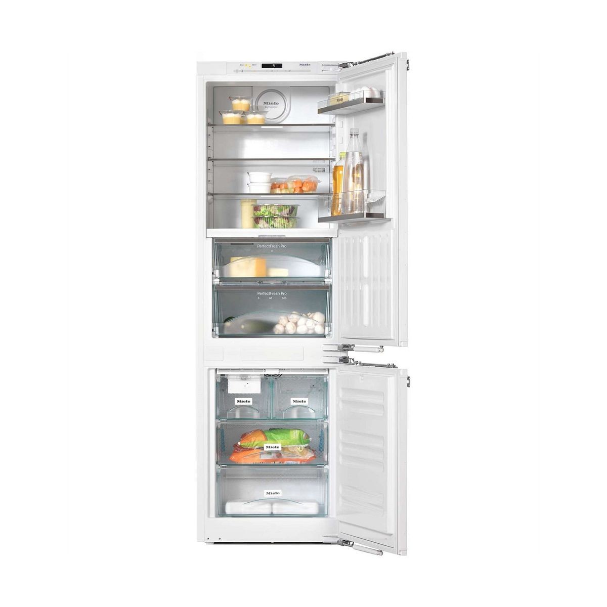 Integrated fridge with ice maker hot sale