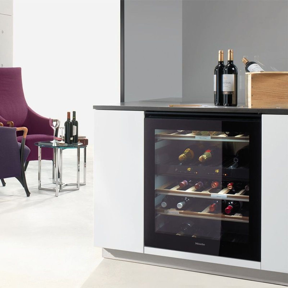 Miele built in wine fridge cheap