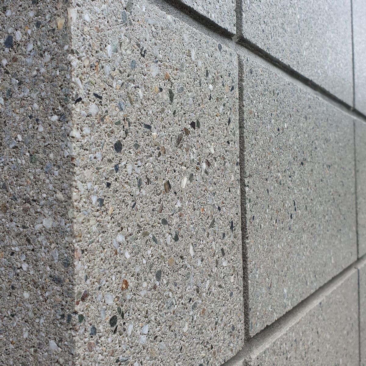 Polished best sale concrete blocks