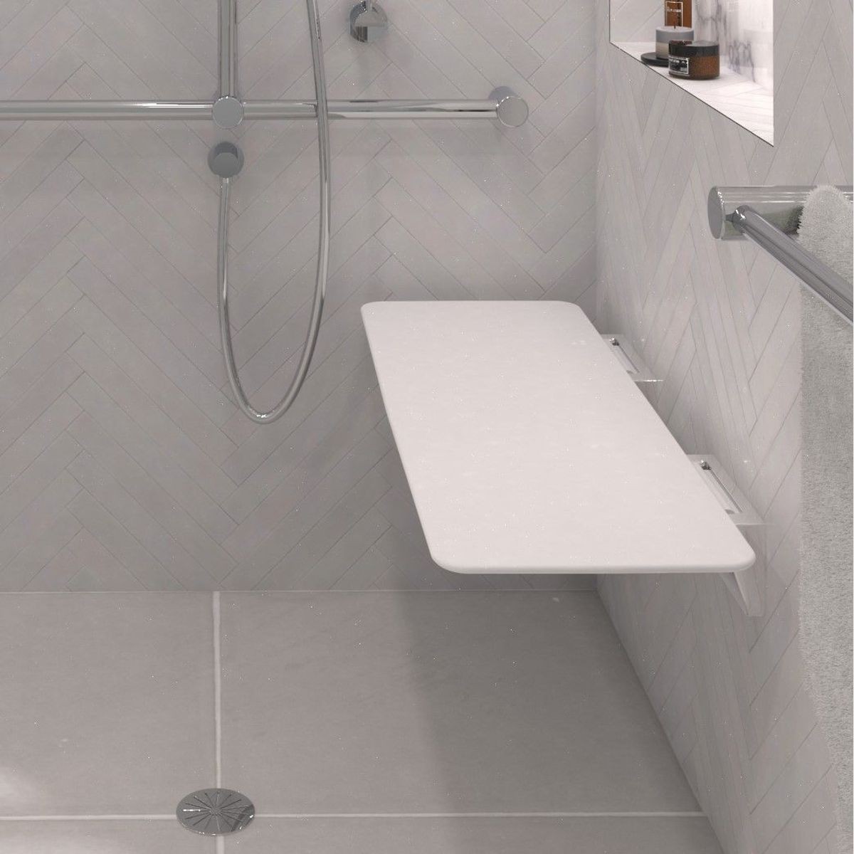 Accessible shower seat sale