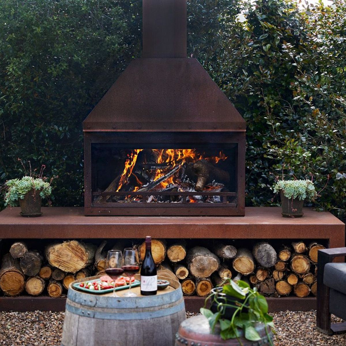 Denva Outdoor Fire | BBQ | ArchiPro NZ