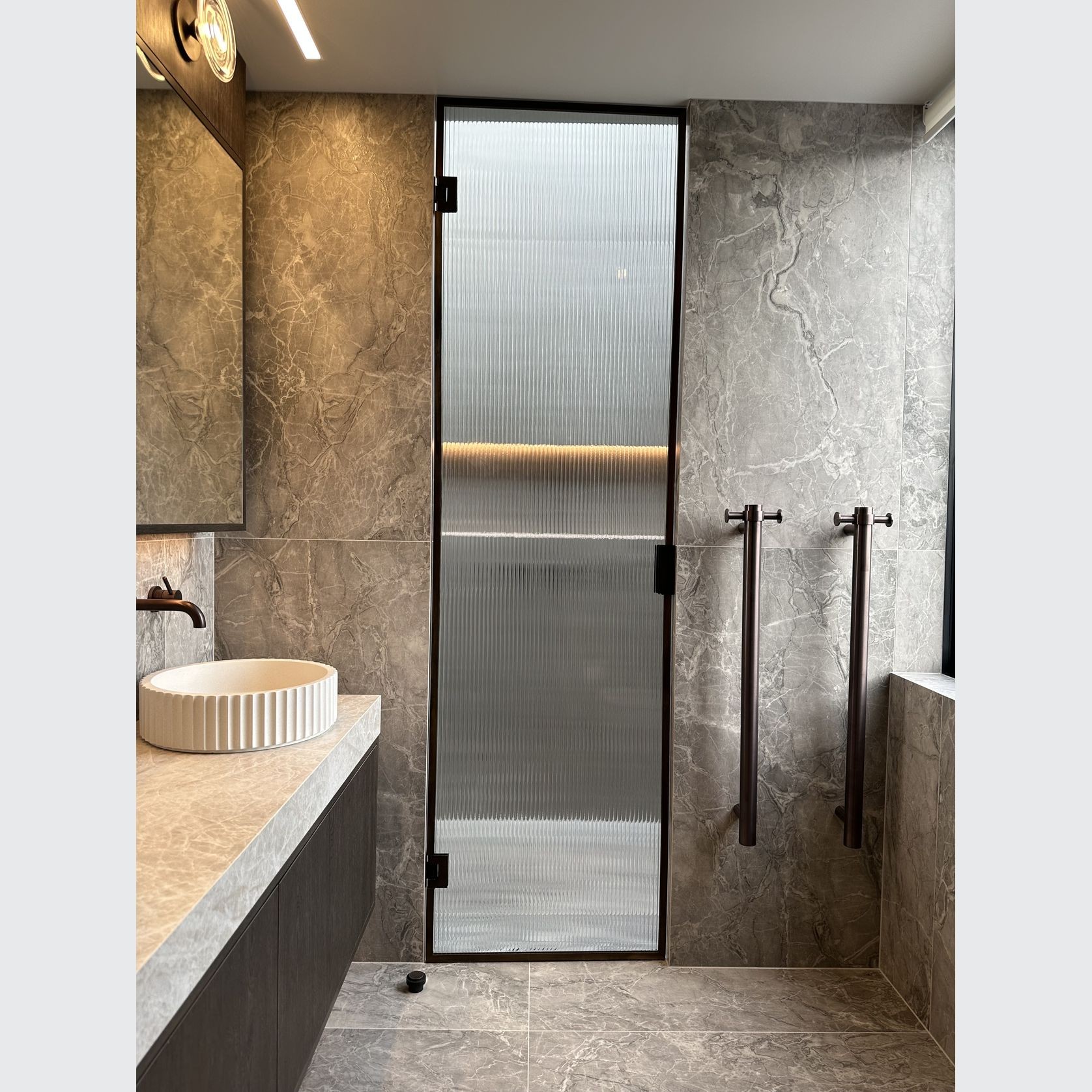 Reeded Shower ArchiPro NZ
