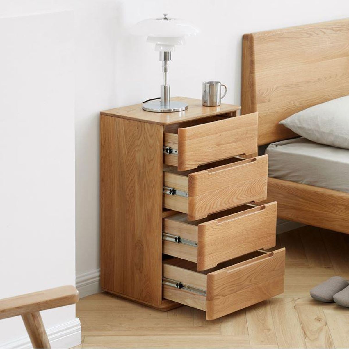 Tall bed shop table