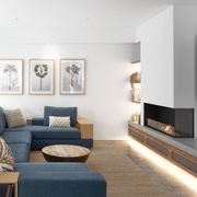 EcoSmart™ Flex 86RC Right Corner Fireplace Insert gallery detail image