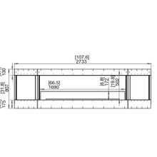 EcoSmart™ Flex 104BY.BX2 Bay Fireplace Insert gallery detail image