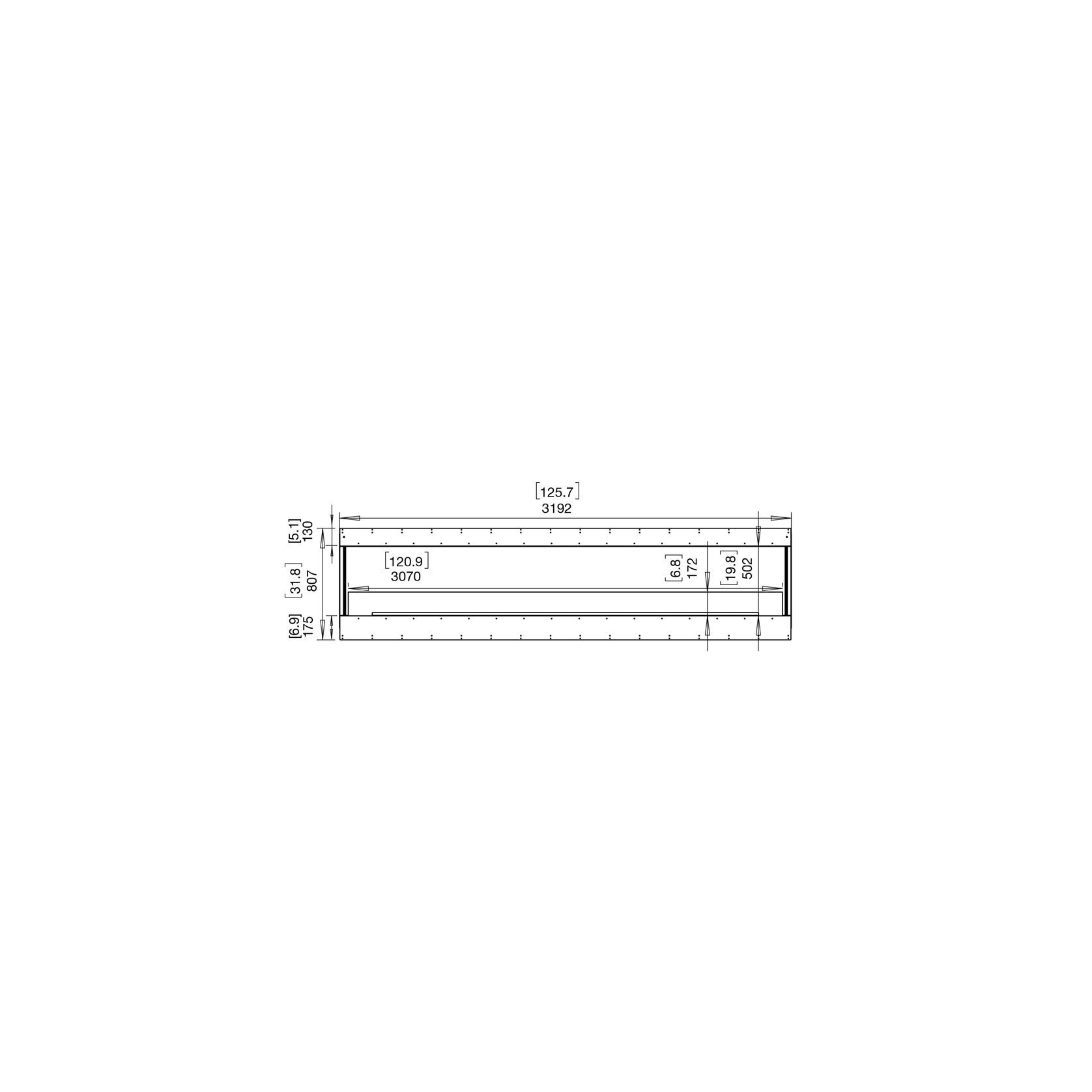 EcoSmart™ Flex 122BY Bay Fireplace Insert gallery detail image