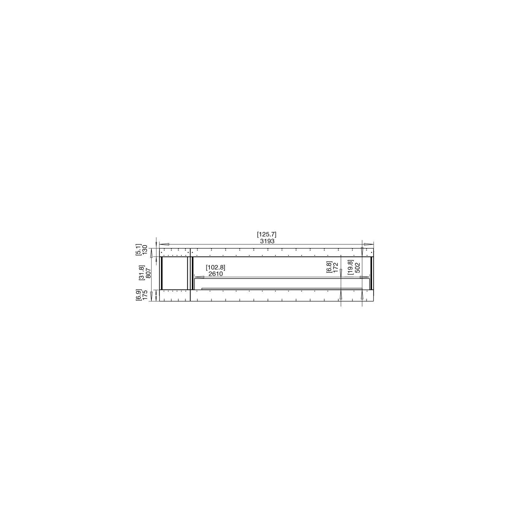 EcoSmart™ Flex 122BY.BXL Bay Fireplace Insert gallery detail image