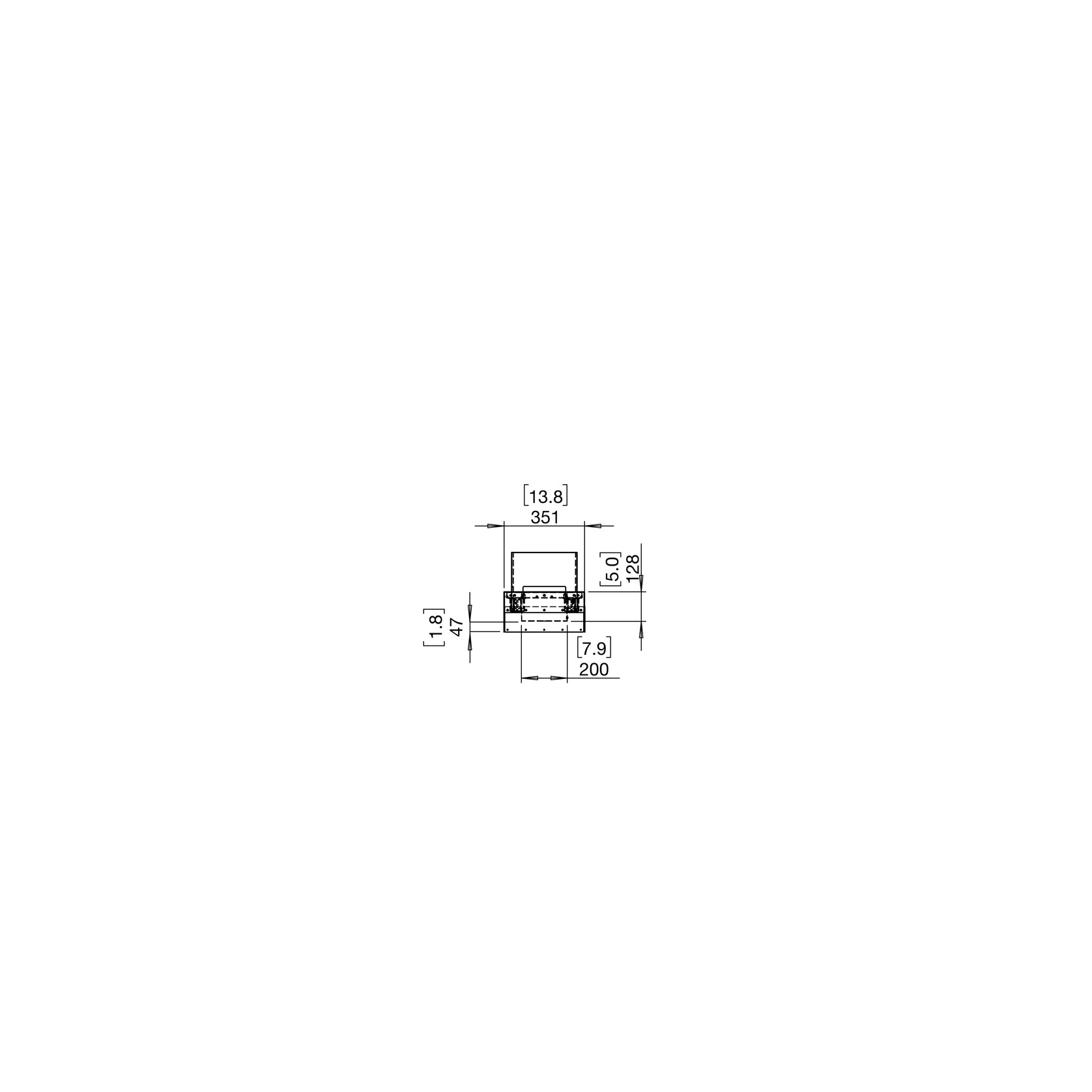 EcoSmart™ Flex 50BN.BX1 Bench Fireplace Insert gallery detail image