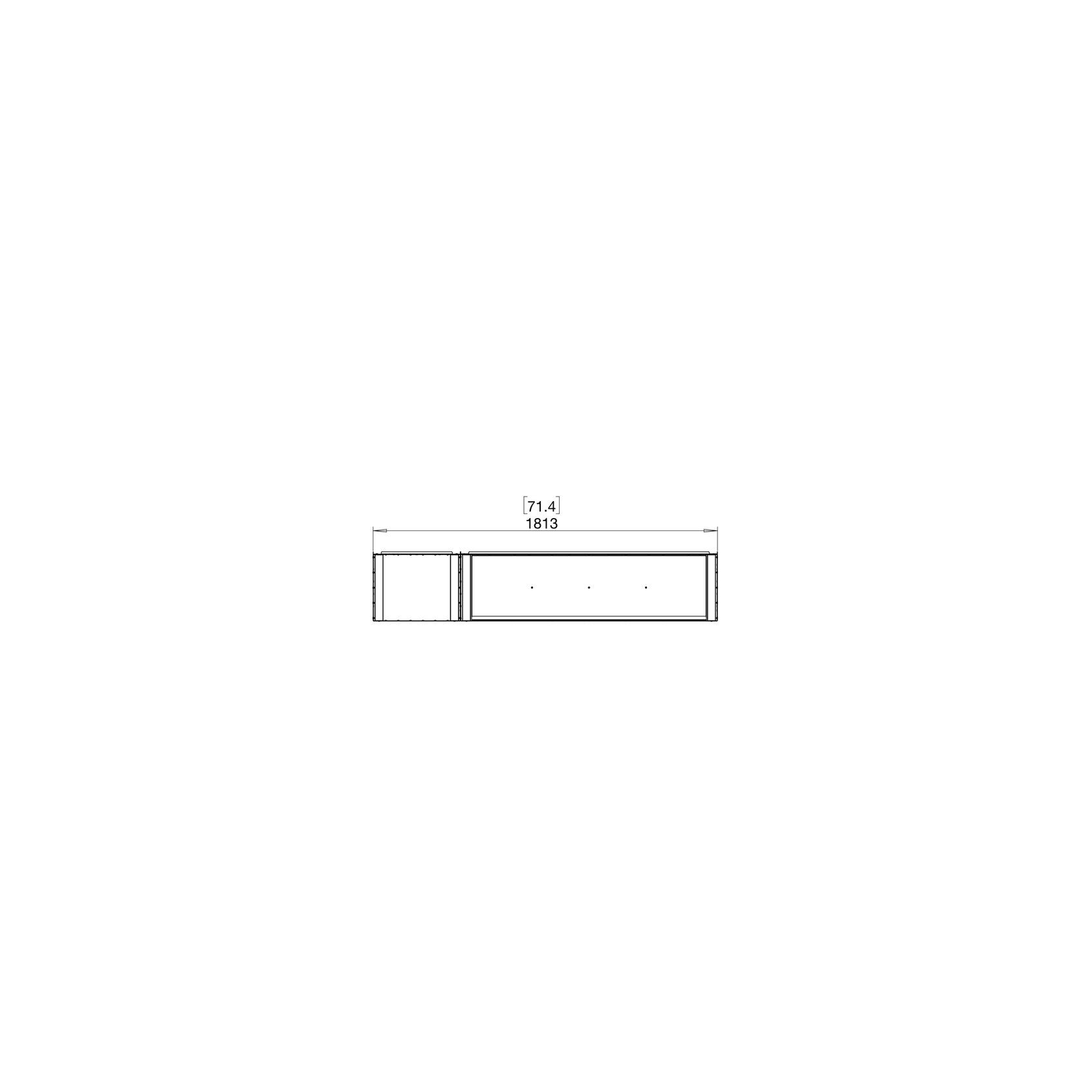 EcoSmart™ Flex 68BY.BXL Bay Fireplace Insert gallery detail image
