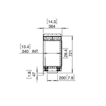 EcoSmart™ Flex 60LC.BXL Left Corner Fireplace Insert gallery detail image