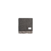Ruanui Station Lambswool Throw -  Collier's Coal Chevron gallery detail image