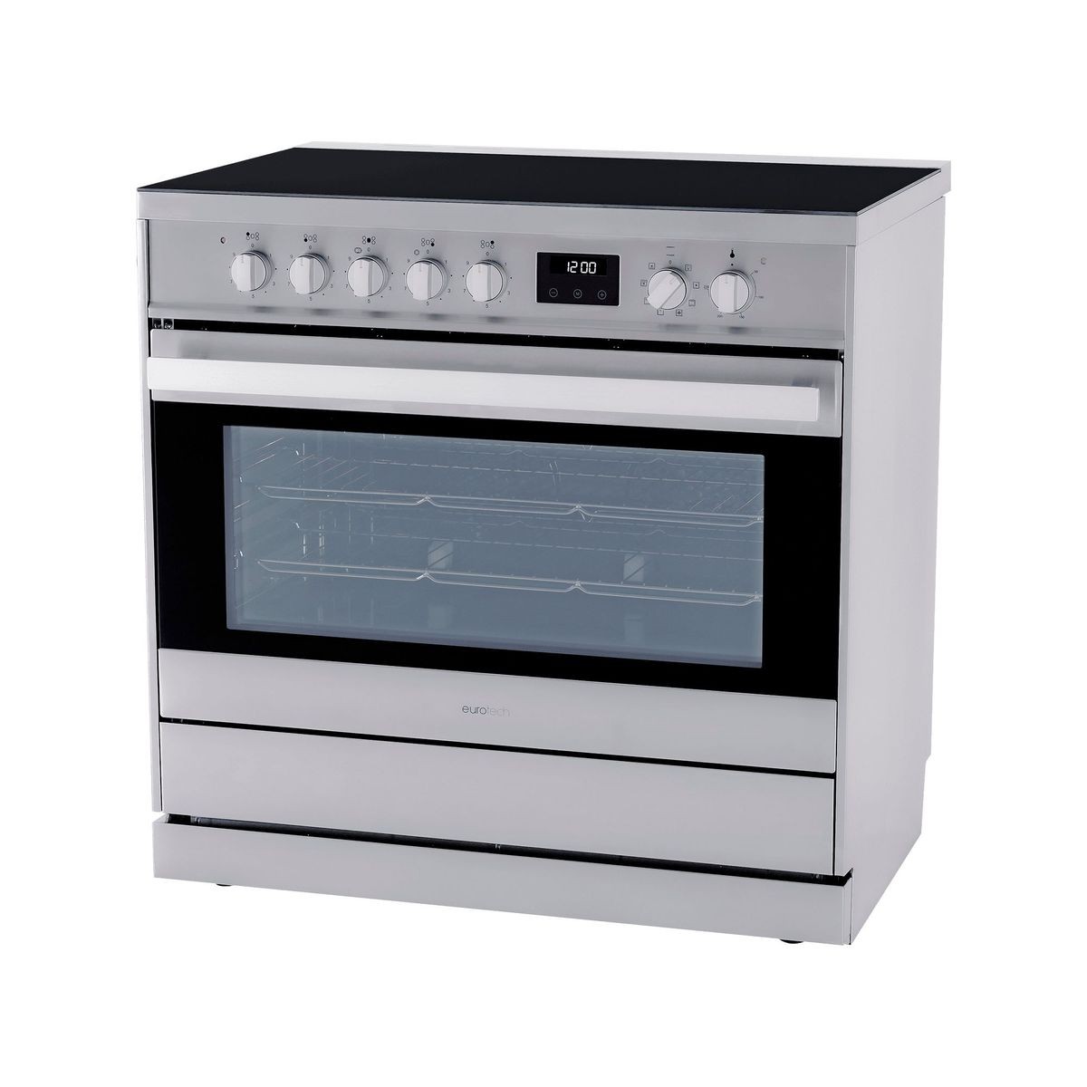 Freestanding electric cooker on sale with lid