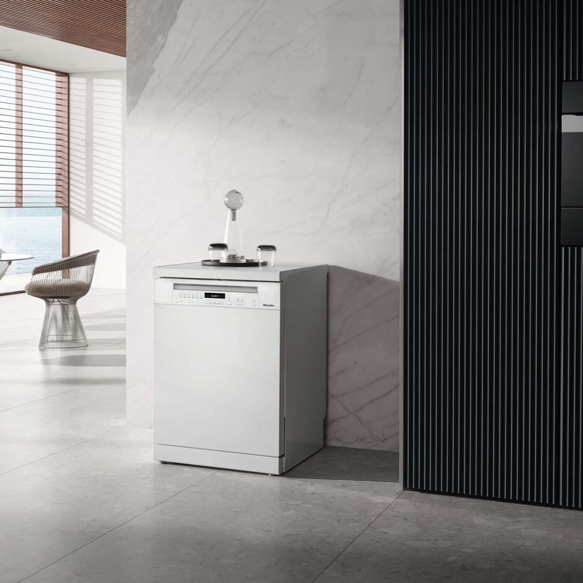 Miele stainless steel Freestanding Dishwasher ArchiPro NZ