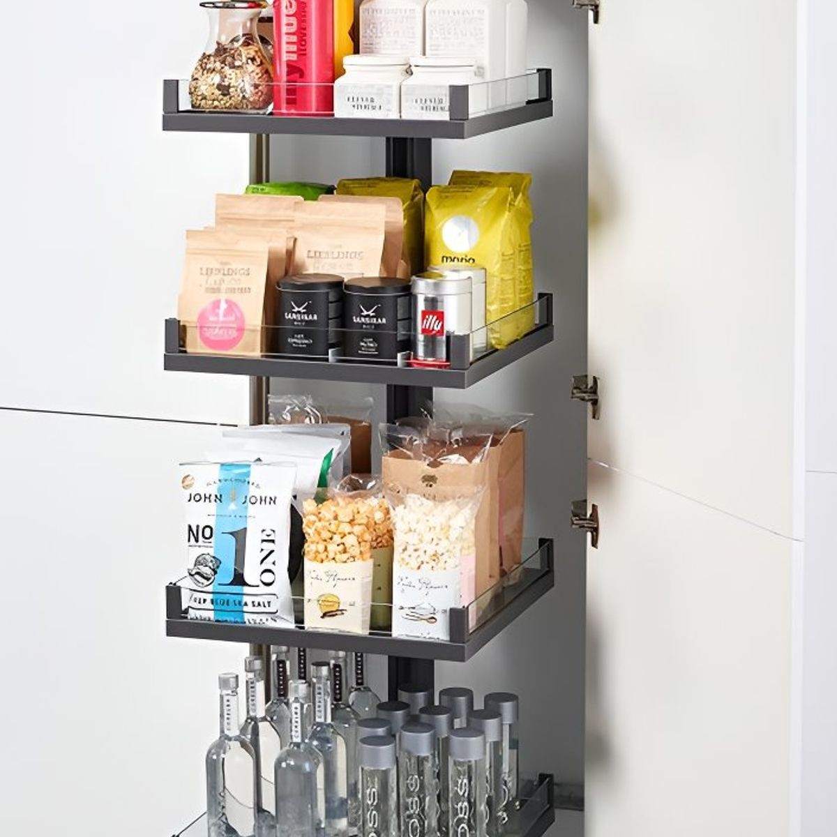 Kessebohmer CONVOY Premio Pull Out Pantry ArchiPro NZ