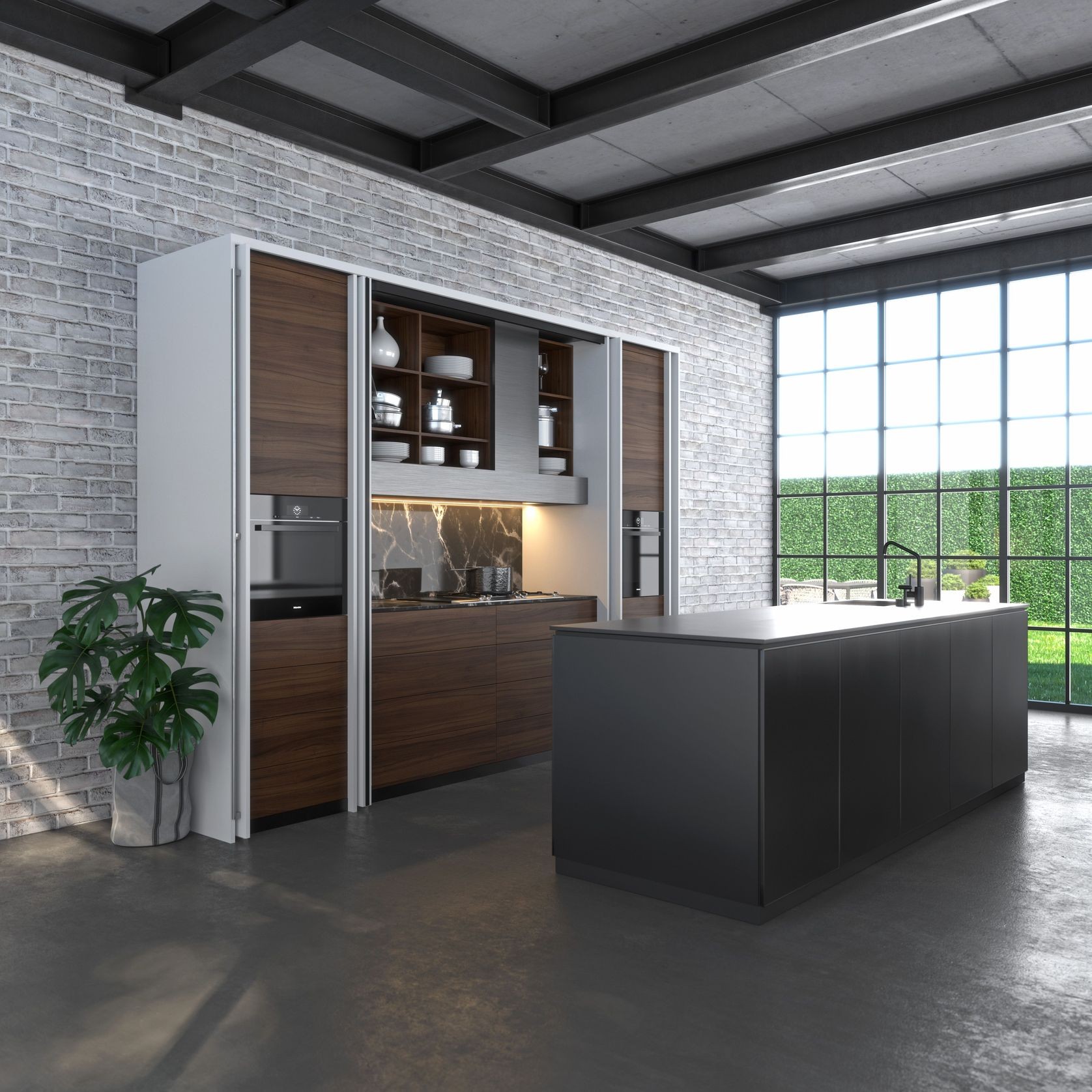 HAWA Concepta Bi-Fold Cabinetry System gallery detail image