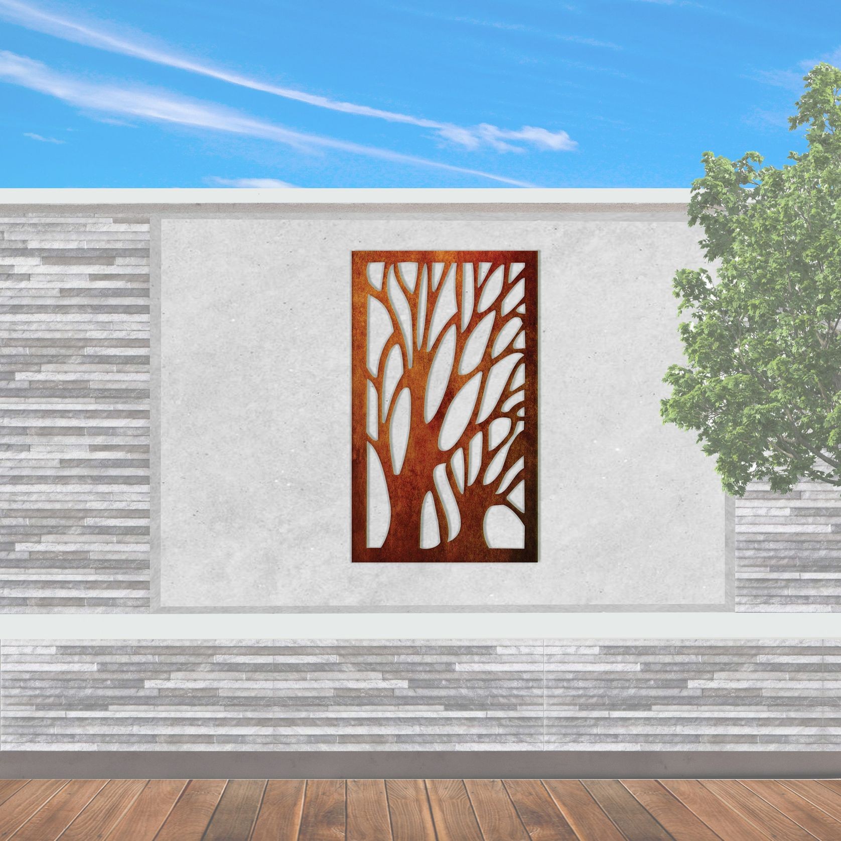 LASER CUT PANEL - AUTUMN TREE gallery detail image