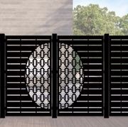 Half Rectangle Jali with Straight Lines gallery detail image