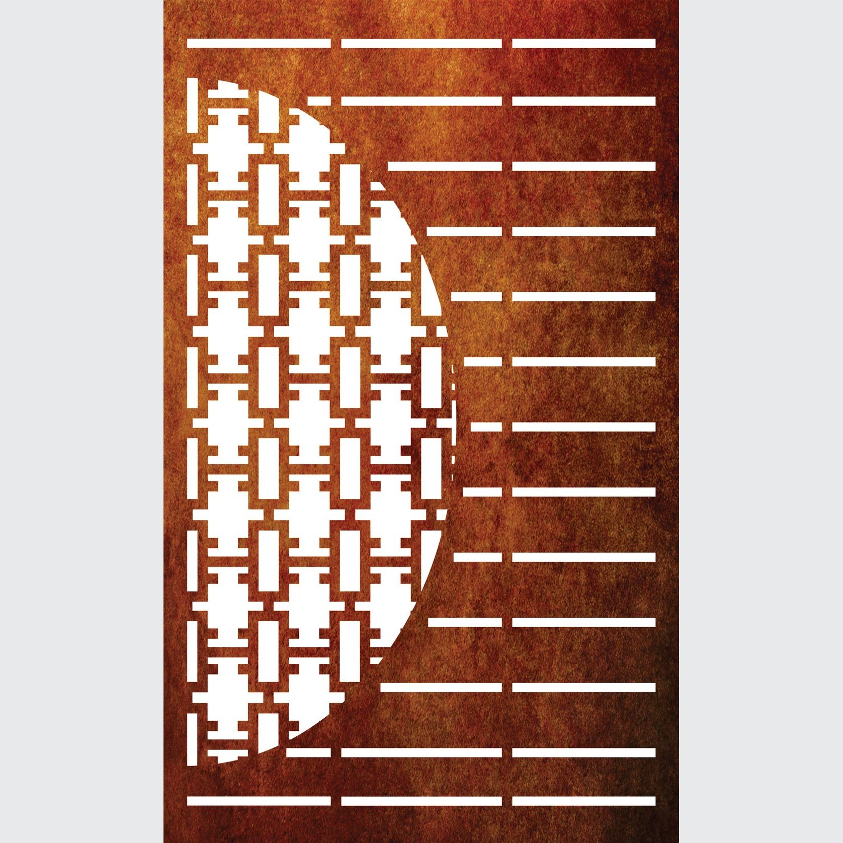 Half Rectangle Jali with Straight Lines gallery detail image