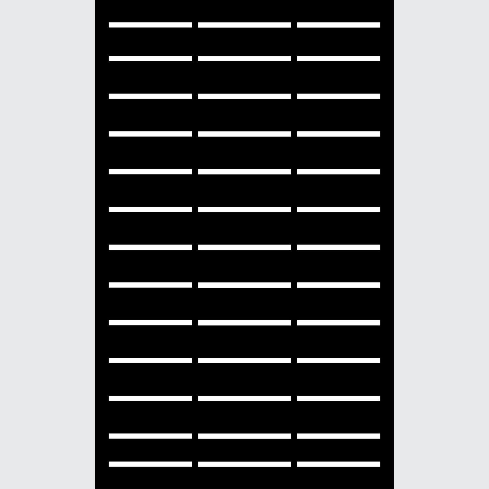 Half Rectangle Jali with Straight Lines gallery detail image