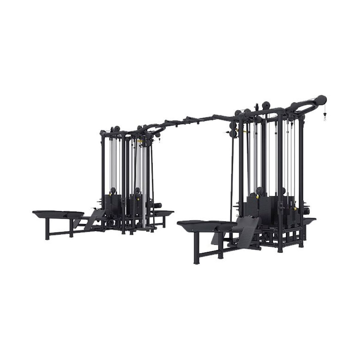 Cable Stations 8 Gym Equipment ArchiPro NZ