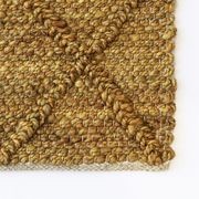 Baya Assam 100% Jute Floor Rug - Saddle gallery detail image