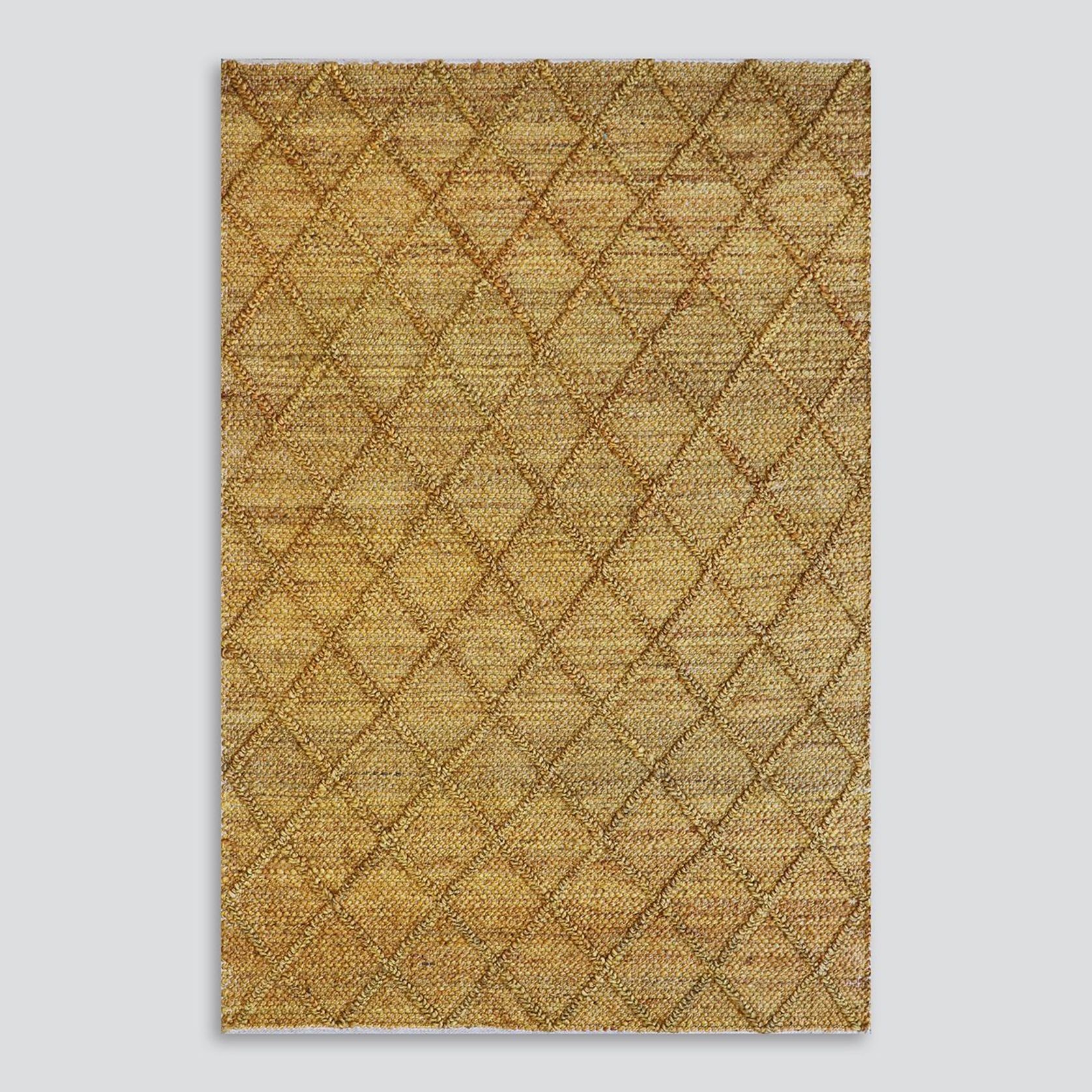 Baya Assam 100% Jute Floor Rug - Saddle gallery detail image