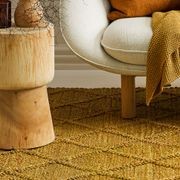 Baya Assam 100% Jute Floor Rug - Saddle gallery detail image