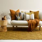 Baya Assam 100% Jute Floor Rug - Saddle gallery detail image