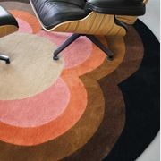 Orla Kiely Sunflower Pink Floor Rug gallery detail image