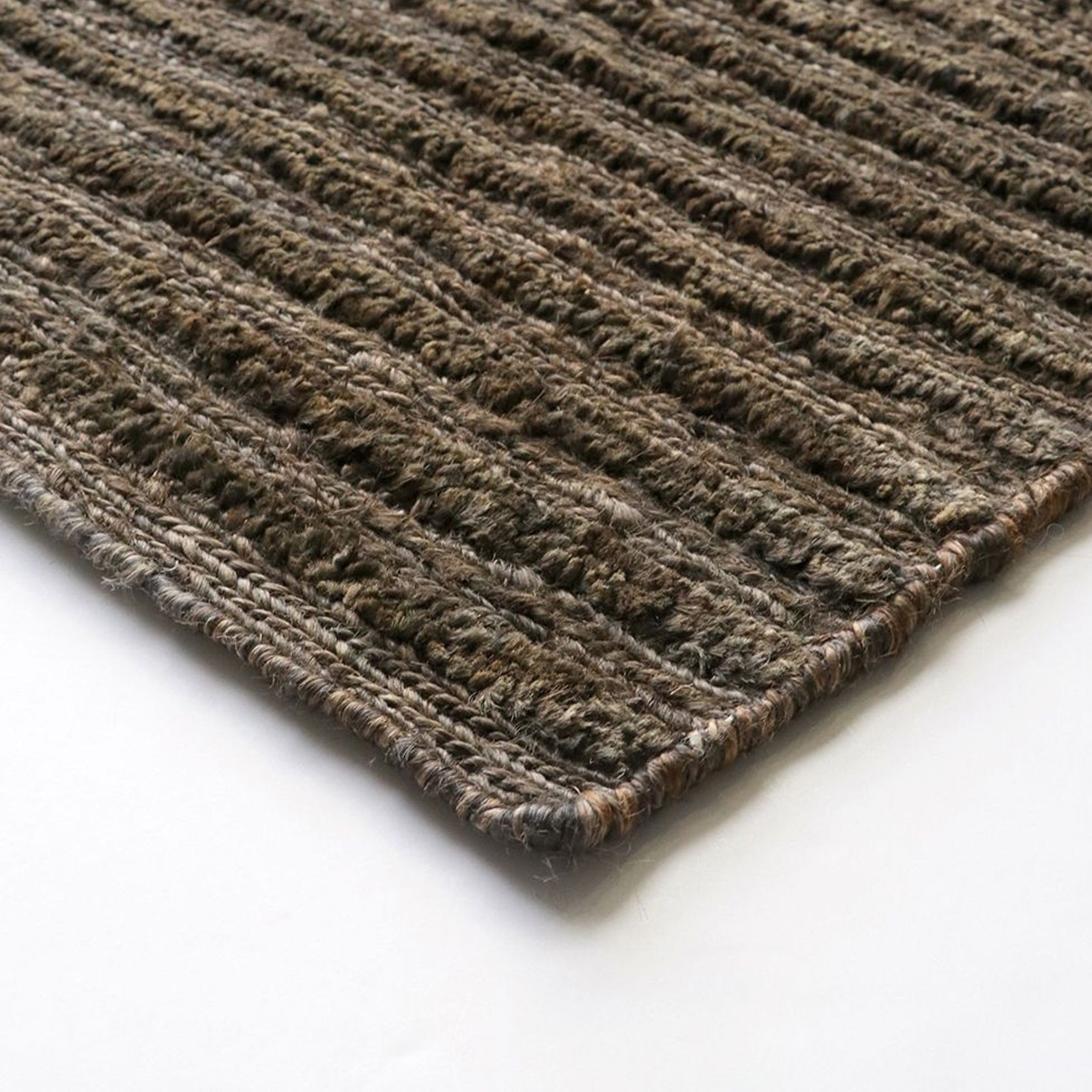 Baya Kencho 100% Jute Floor Rug - Bark gallery detail image