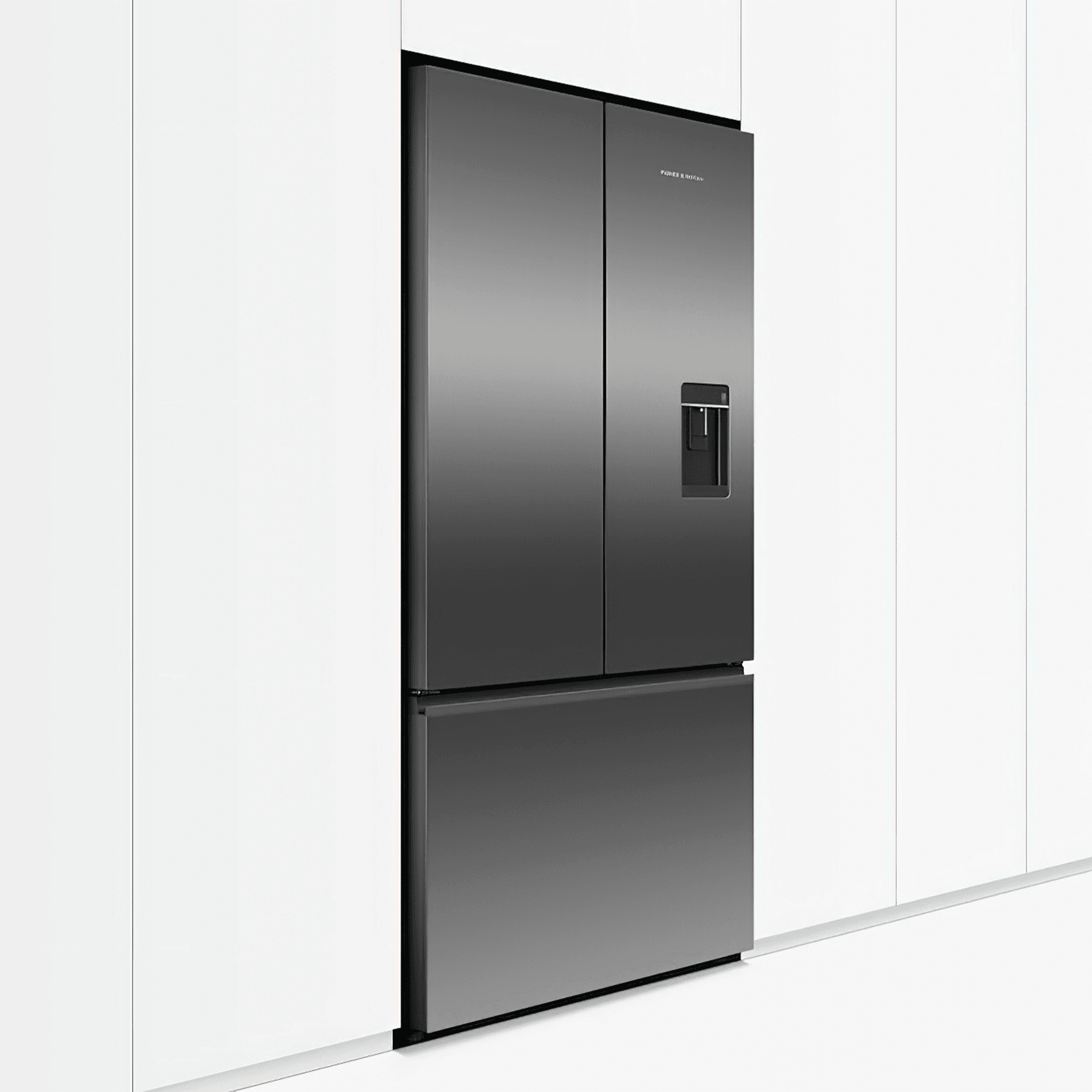 F&P Freestanding French Door Refrigerator Freezer, 569L ArchiPro NZ