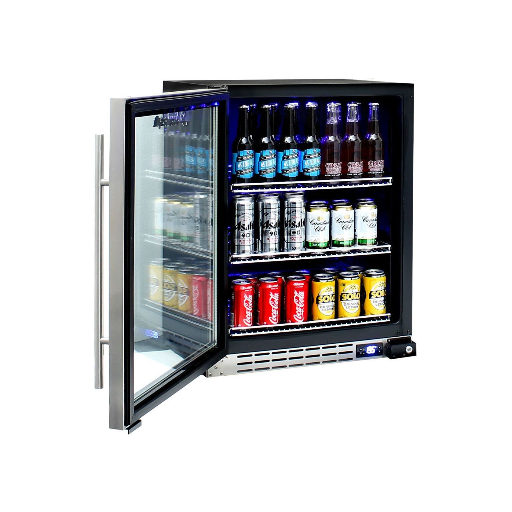 Schmick Under Bench Bar Fridge Triple Glazed JC132B gallery detail image