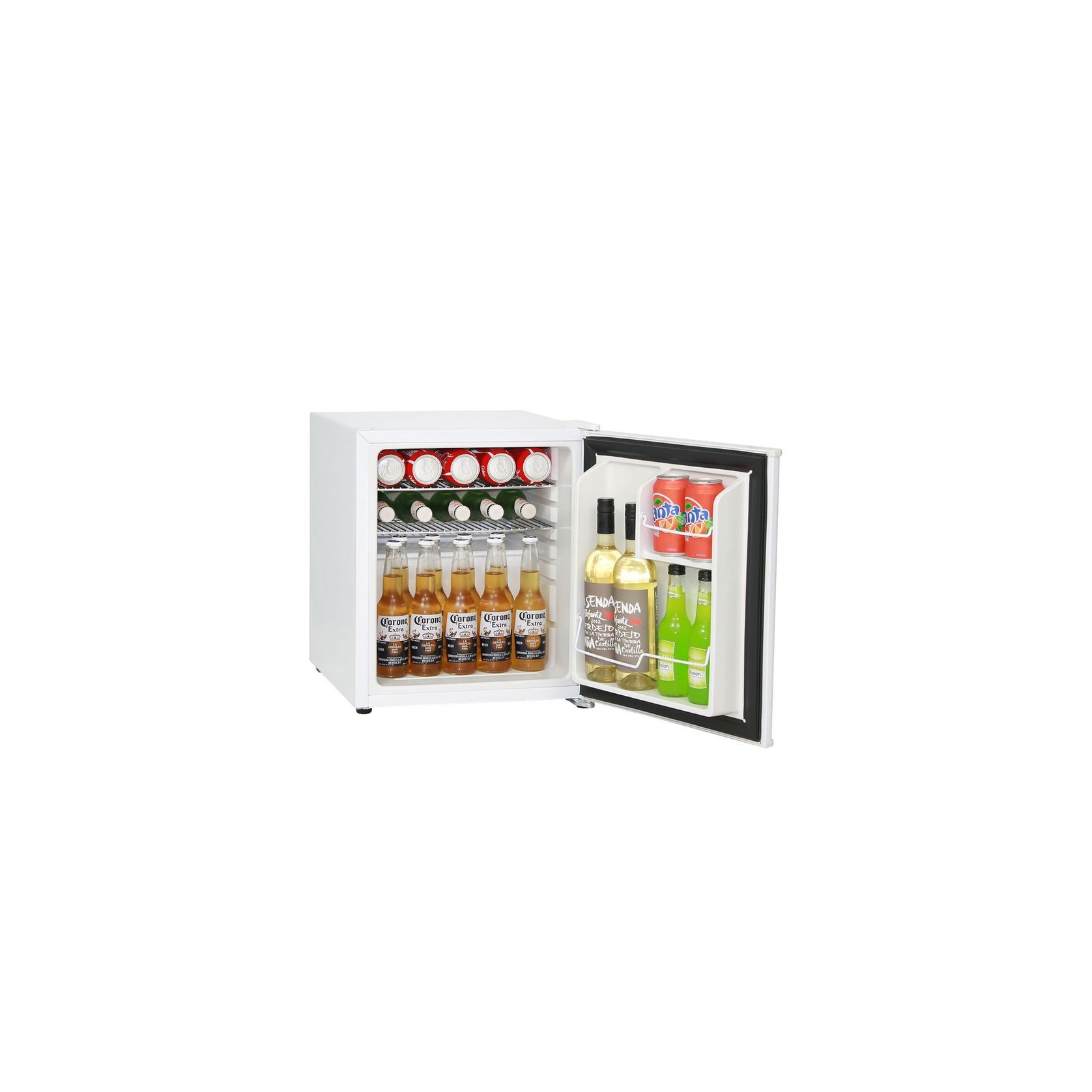 Retro White Vintage Mini Bar Fridge 46L gallery detail image