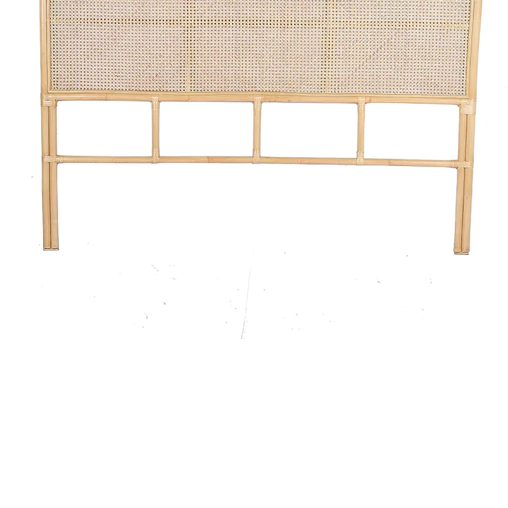 Harry Rattan Headboard - Natural - Queen gallery detail image