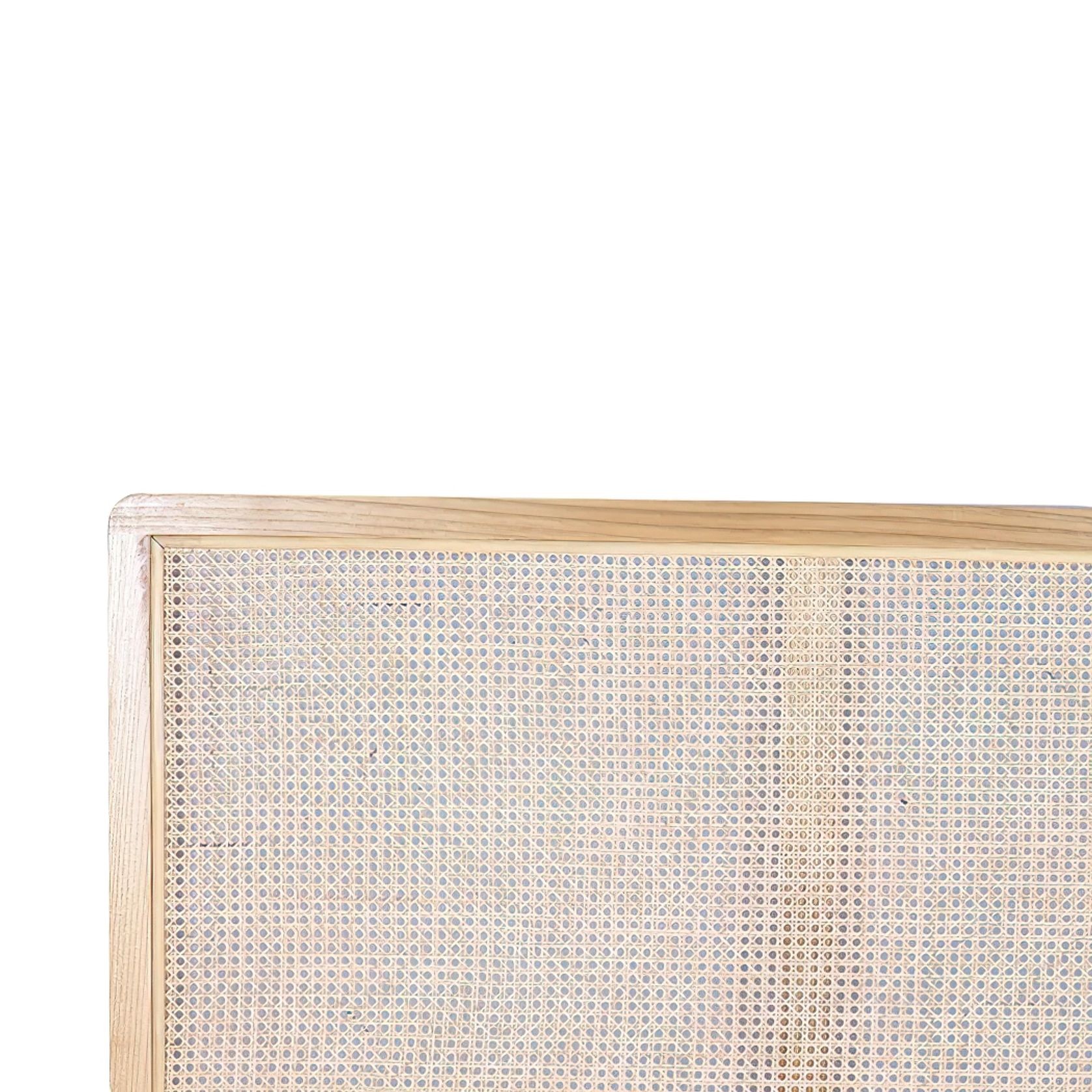 Rex Rattan Headboard - Natural - Queen gallery detail image