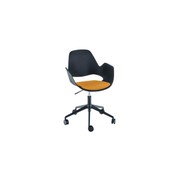 FALK Swivel Dining Armchair W/ Castors gallery detail image