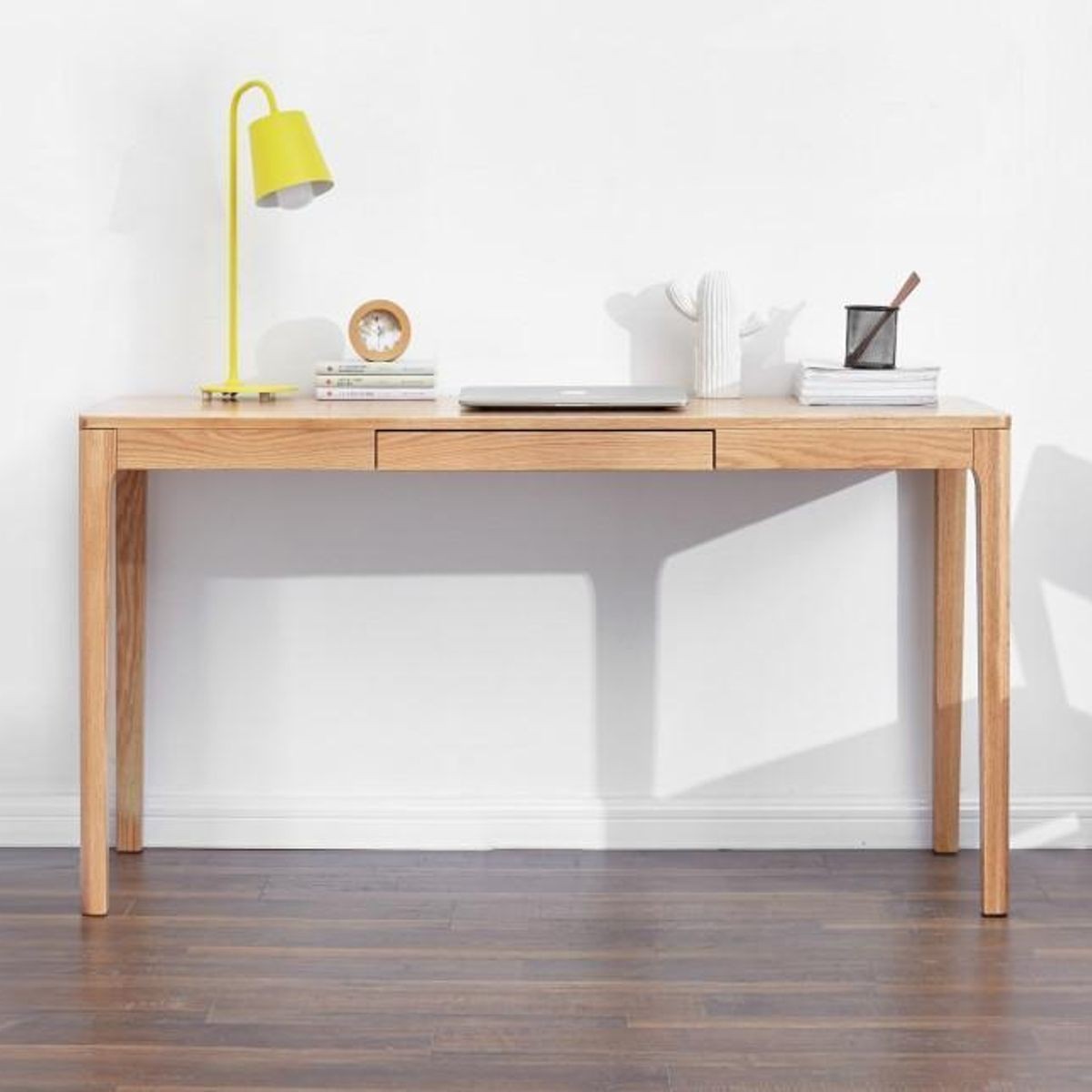 Seattle Natural Solid Oak Writing Desk ArchiPro NZ