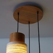 Circlet Wood & Wool Shade Light gallery detail image