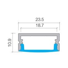Surface Mount Profile & Diffuser | LEDCHAN240 gallery detail image