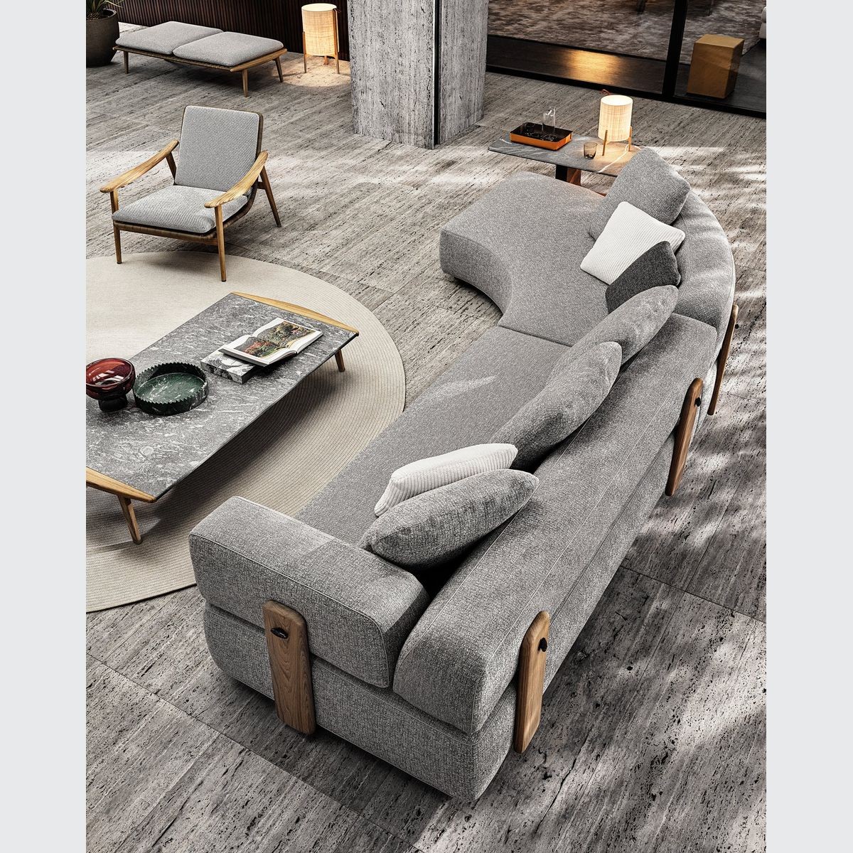 Minotti florida sofa deals