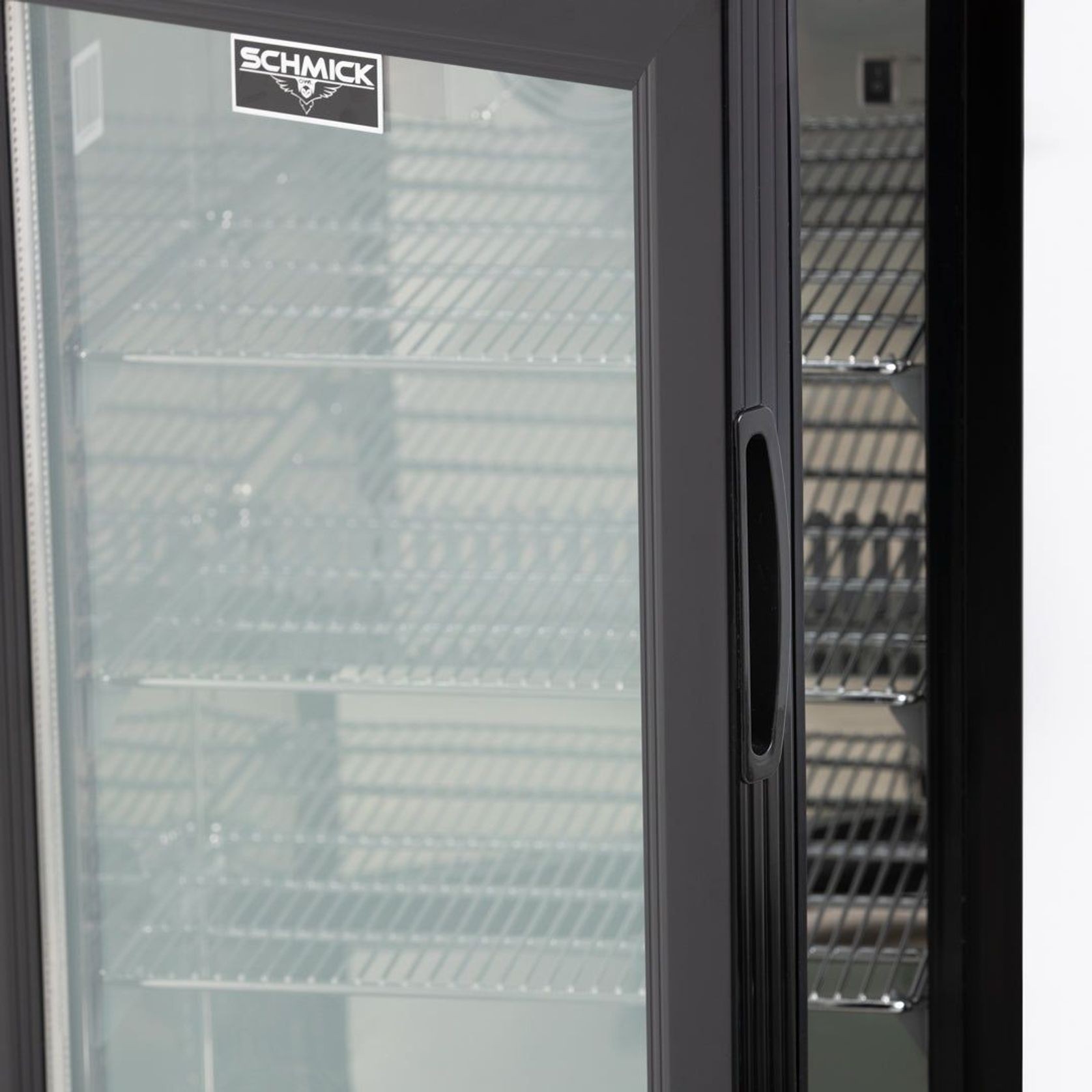 Black Quiet Running Glass Door Bar Fridge gallery detail image