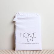 1000TC 100% Cotton Hotel Luxe Home Lab Pillowcase Pair- Crisp White gallery detail image